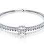 Stellar pavé diamond bracelet valentine gift for women