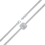 Eterna frame diamond bracelet