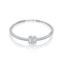 Eterna frame diamond bracelet for Office wear