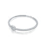 Trendy eterna frame diamond bracelet