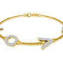 Trendy amour lOVE diamond bracelet