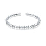 Lattice spark diamond link bracelet for women