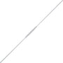 White gold graduated bezel set diamond station bracelet for women