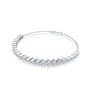 Fortune white gold jing ling bezel tennis bracelet