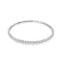 Fortune white gold yun xing classic tennis bracelet