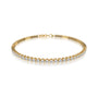 Yellow gold yun xing classic tennis bracelet