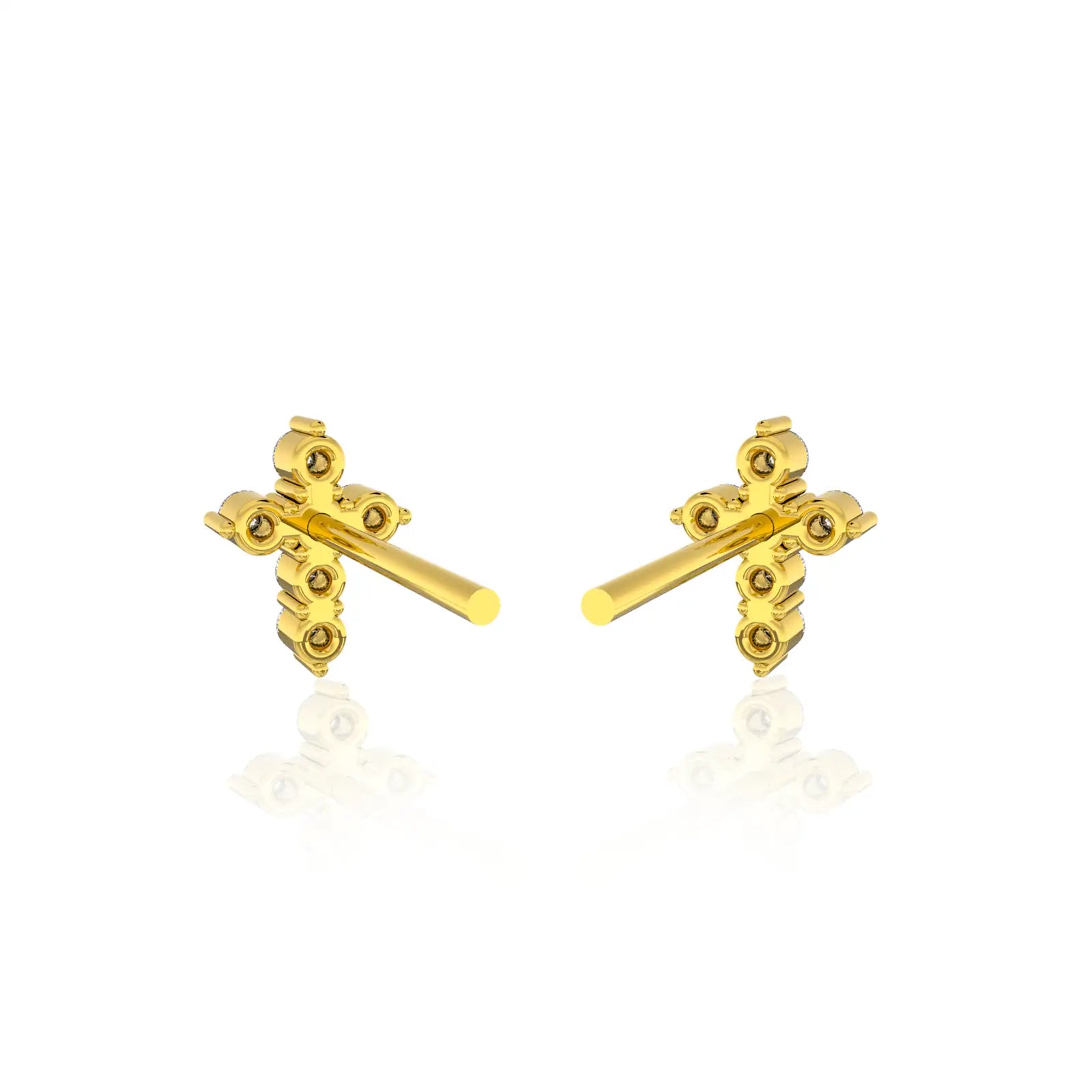  Cross radiance diamond earrings for pretty girls