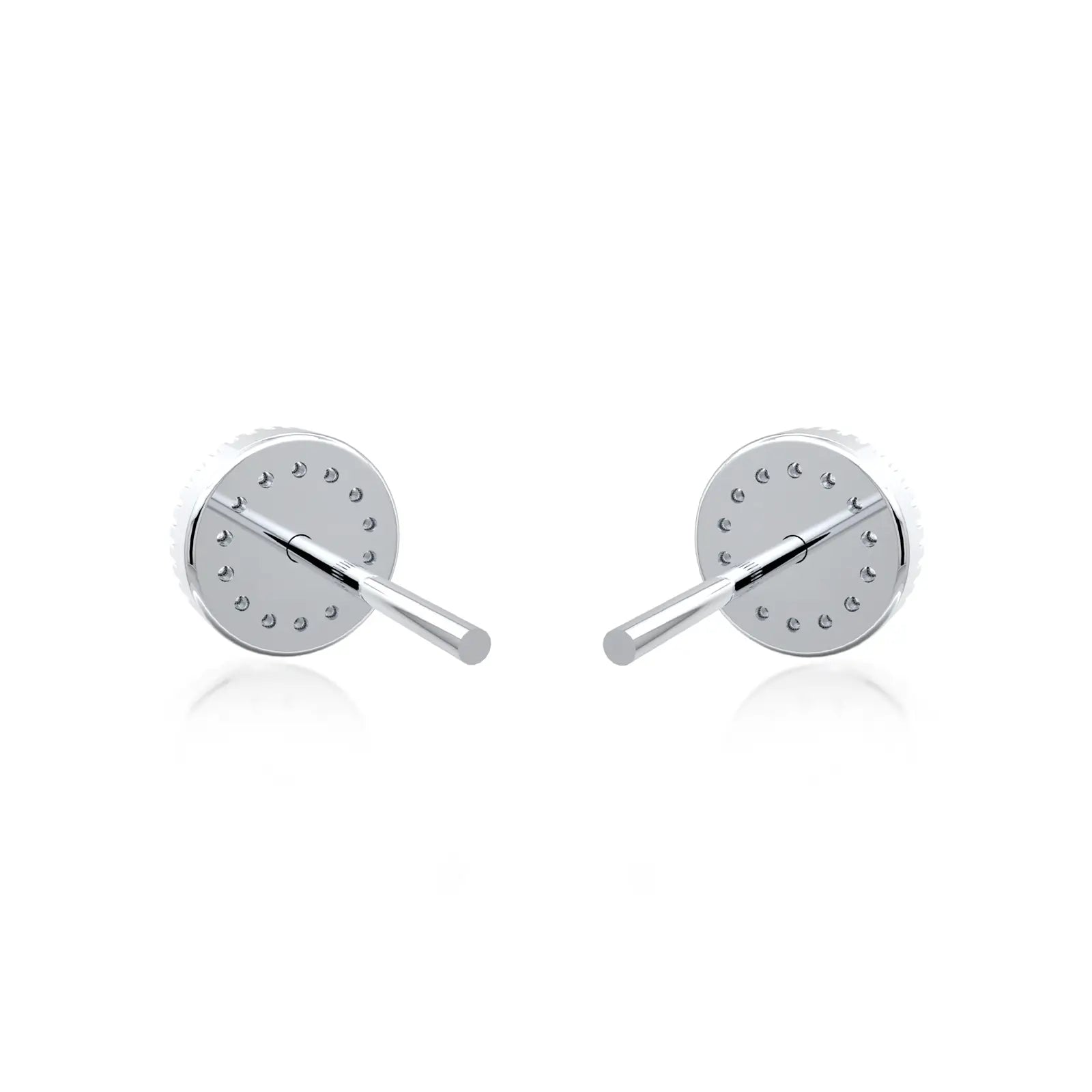 Fortune bloom diamond cluster ear studs valentine gift for women

