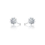 Eternal blossom diamond stud earrings valentine gift for women
