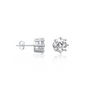 Trending snowflake bliss diamond stud earrings for women