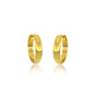 Embrace diamond pavé hoop earrings for pretty girls