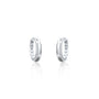 Stardust trail diamond drop earrings for office wear