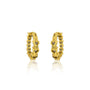 Forever hearts hoop diamond earrings