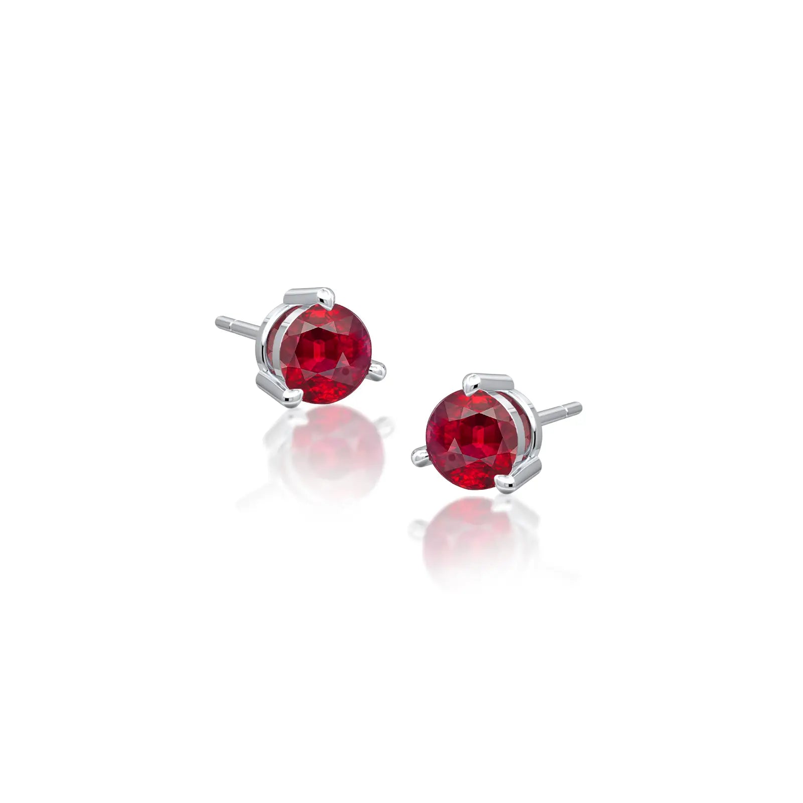 Opaque Ruby Earrings for your love ones