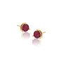January Birthstone Garnet Earrings