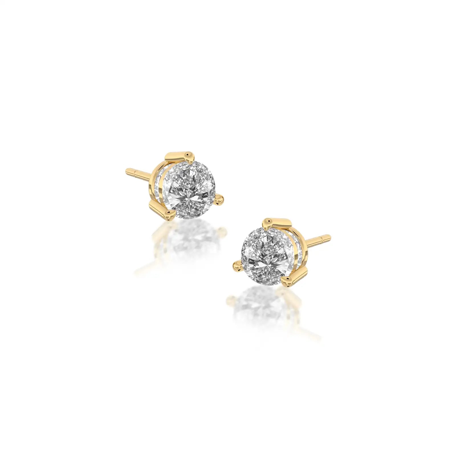 April birthstone white topaz earrings