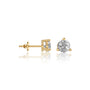 April birthstone white topaz earrings for office wear