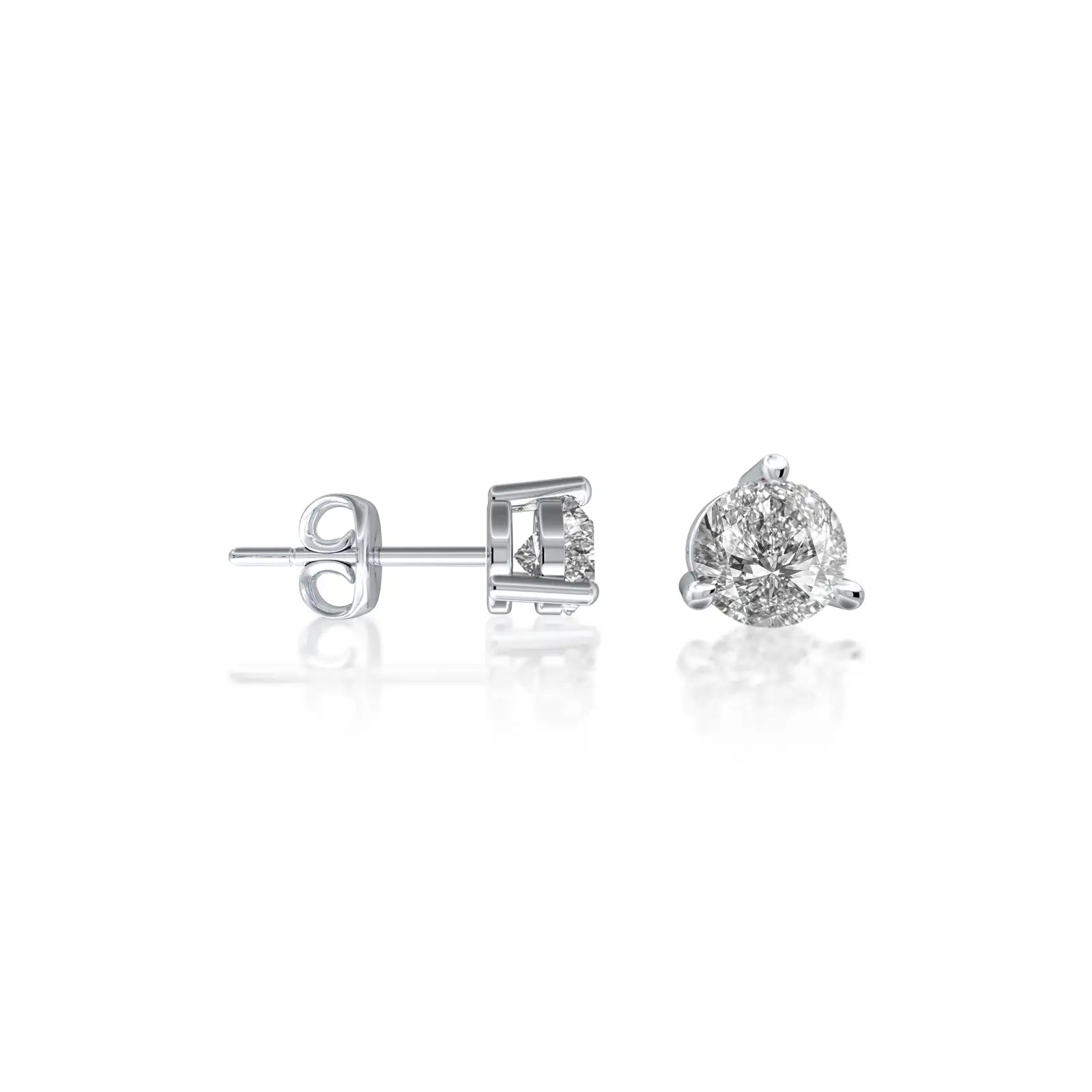 Unique april birthstone white topaz earrings for office wear