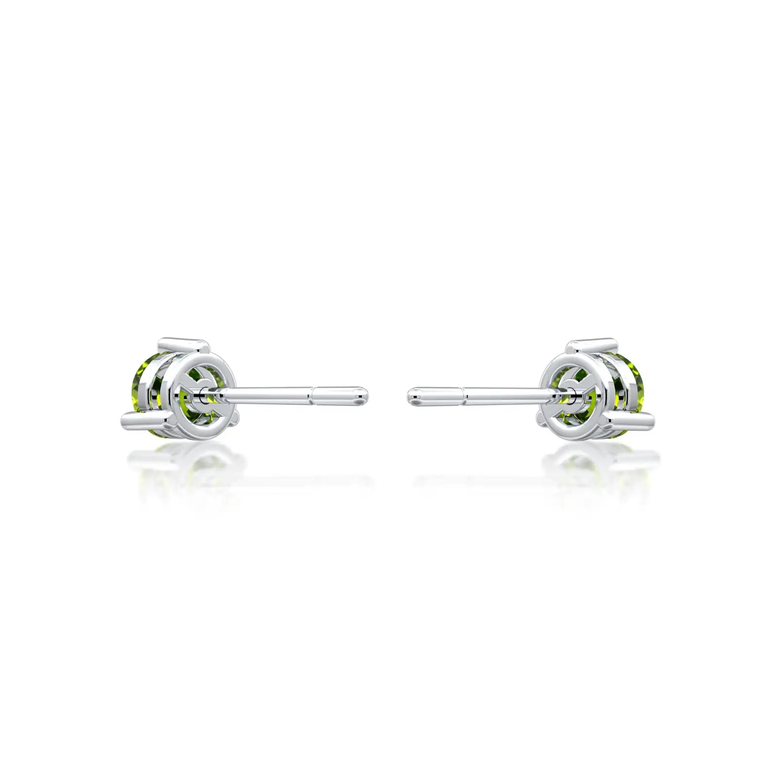 August birthstone peridot earrings for women 
