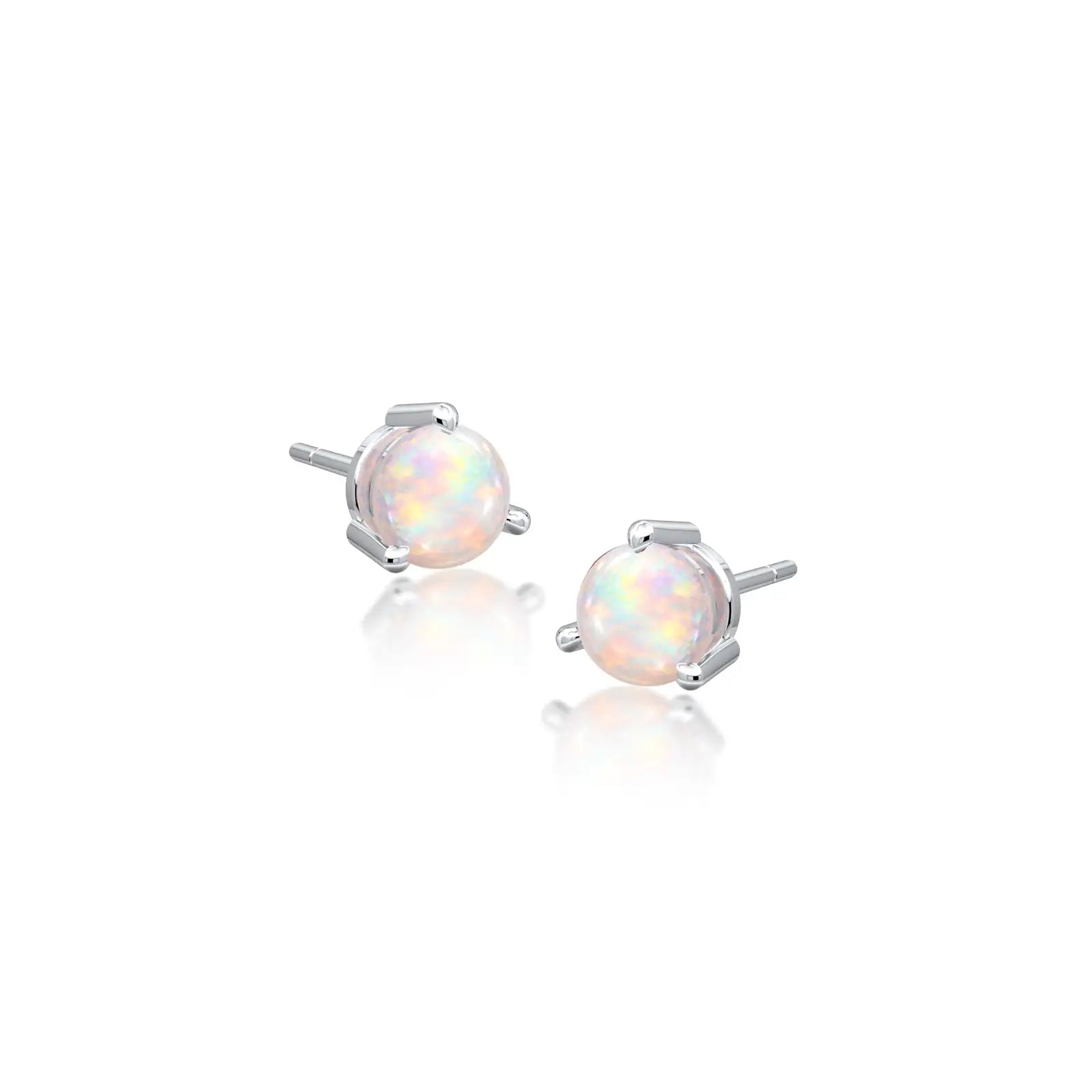 October birthstone opal earrings 