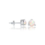 October birthstone opal earrings for office wear