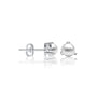 Fortune white gold june birthstone mother of pearl earrings