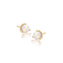 October birthstone opal earrings