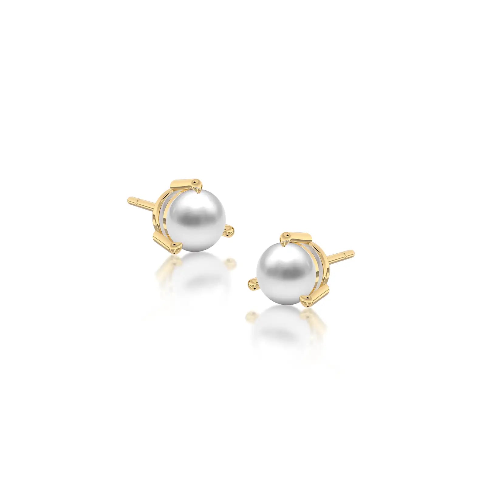 June birthstone mother of pearl earrings