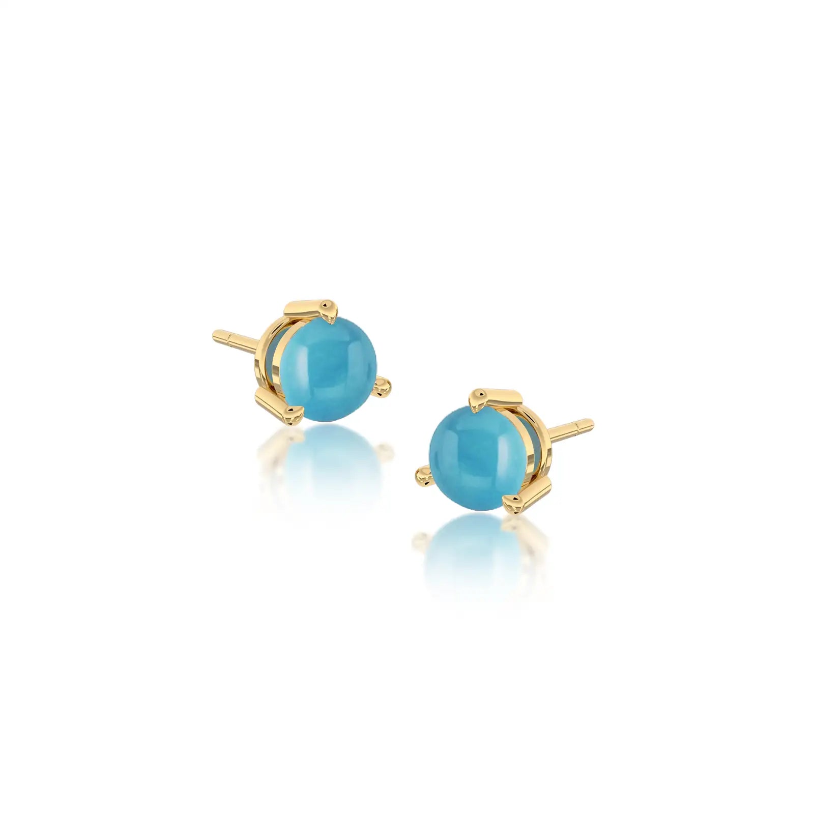 December birthstone turquoise earrings