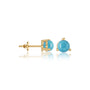 Unique december birthstone turquoise earrings
