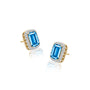 March birthstone swiss blue topaz earrings with diamonds 