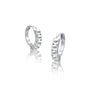 White gold june birthstone mother of pearl hoop earrings
