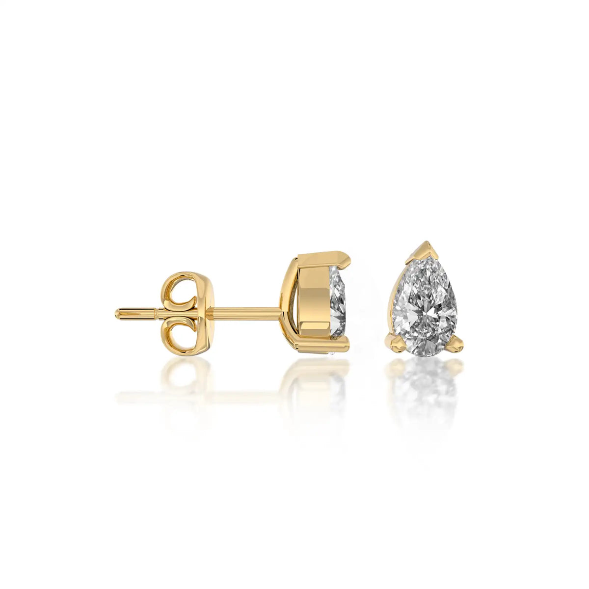 Chic, stylish, and unforgettable the Lian 涟 diamond earrings every fashionable woman needs.