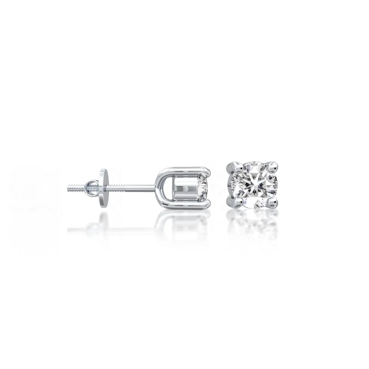 Fortune Jewelry's Heng 恒 diamond studs a trendy office-wear favorite for stylish, confident women.