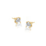 Trendy and versatile, the Heng 恒 diamond studs are perfect for office and evening wear.