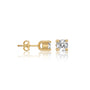 The Heng 恒 diamond studs are a trendy office-wear favorite for stylish, confident women.