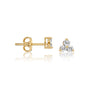 San 三 stud earrings with push back closure beautiful, comfortable, and secure for daily wear.
