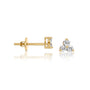 Fortune Jewelry's San 三 earrings come with a secure screw back, perfect for long, beautiful days.