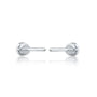 Fortune Jewelry presents the Yuan 圆 bezel diamond studs fit for a modern-day queen.