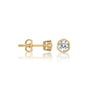 Fortune Jewelry's Yuan 圆 earrings come with a secure screw back, perfect for long, beautiful days.