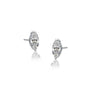 Xian Marquise Solitaire Stud Earrings - Elegant sparkle for daily wear by Fortune Jewellery