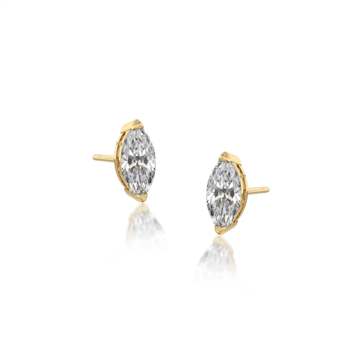 Xian Marquise Diamond Earrings – Fabulous sparkle fit for a queen by Fortune Jewellery