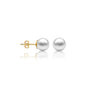 Zhen Pearl Studs with Push Back-Elegant daily pearls by Fortune Jewellery