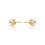 Zhen Pearl Stud Earrings-Charming glow for office grace by Fortune Jewellery
