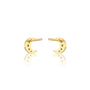 Yue Moon Stud Earrings-Radiant beauty for daily grace by Fortune Jewellery