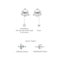 White gold descriptive image of june birthstone mother of pearl earrings 