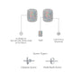Fortune white gold descriptive details of october birthstone opal earrings with diamonds 