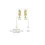 Descriptive detail of october birthdstone hoops with opal drops