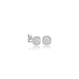 1ct Cushion-Cut Lab Grown Diamond Halo Stud Earrings