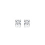 1.5ct Cushion-Cut Lab Diamond Solitaire Stud Earrings by Fortune Jewellery